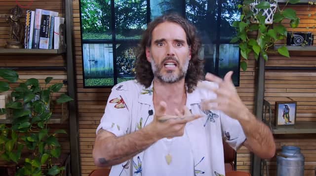 Comedian Russell Brand 'absolutely' denied the allegations in a video Picture: PA