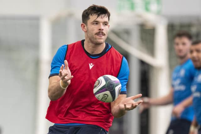 Blair Kinghorn will start at stand-off for Scotland in the first Test against Argentina. (Photo by Ross MacDonald / SNS Group)