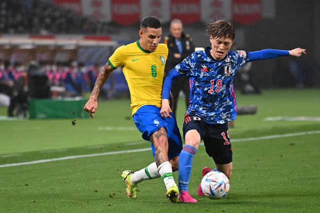 Celtic forward Kyogo Furuhashi has been capped 16 times by Japan but has not featured since last September.