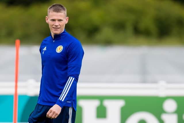 Scotland midfielder Scott McTominay is relishing his return to Wembley where he first played as an 11-year-old for his school team. (Photo by Ross Parker / SNS Group)