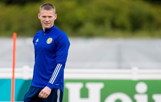 Scotland midfielder Scott McTominay is relishing his return to Wembley where he first played as an 11-year-old for his school team. (Photo by Ross Parker / SNS Group)