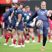 Duhan van der Merwe practises his skills during training with the British & Irish Lions at BT Murrayfield ahead of the Japan match. Picture: Ian MacNicol/Getty Images