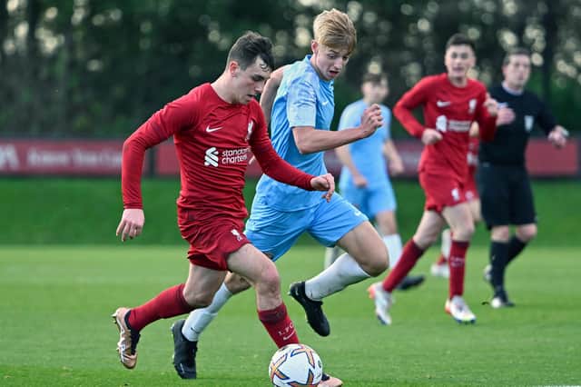 Tom Watson (in blue) made his Sunderland debut earlier this year.
