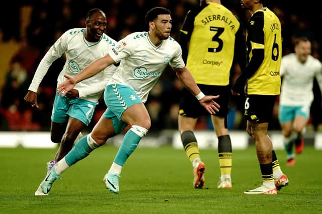 Che Adams was on target for Southampton as they drew 1-1 with Ryan Porteous' Norwich.