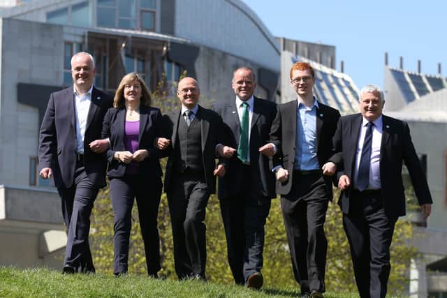 The Scottish Greens are hoping to double the number of MSPs they sent to parliament in 2016