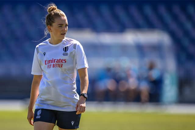 Scottish referee Hollie Davidson will be in charge of New Zealand v England on Saturday.