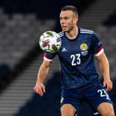 Andy Considine performed well on his debut for Scotland.