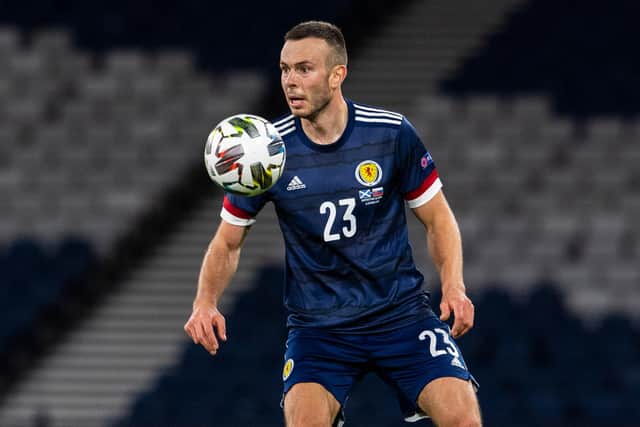 Andy Considine performed well on his debut for Scotland.