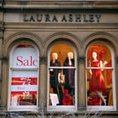 Laura Ashley has several stores north of the border, including its flagship store on Edinburgh's George Street (pictured).