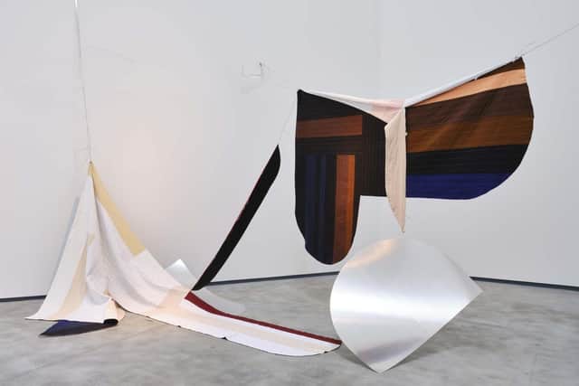 Claire Barclay, Core Fading. The MAC, Belfast, 2022. Photograph by Simon Mills.