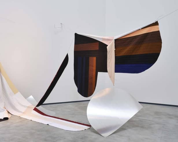 Claire Barclay, Core Fading. The MAC, Belfast, 2022. Photograph by Simon Mills.