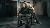 Ralph Fiennes and Indira Varma  in the touring production of Macbeth which had a recent sell-out run at Ingliston. PIC: Oliver Rosser.