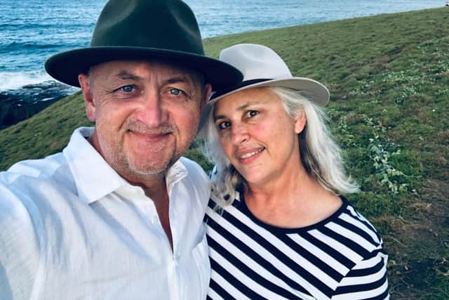 Professor Walker and his wife Jayne, who are due to relocate to Inverness. PIC: Contributed.