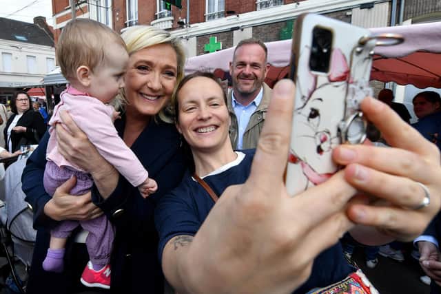 Support for Marine Le Pen's far-right politics is growing in France (Picture: Francois Lo Presti/AFP via Getty Images)