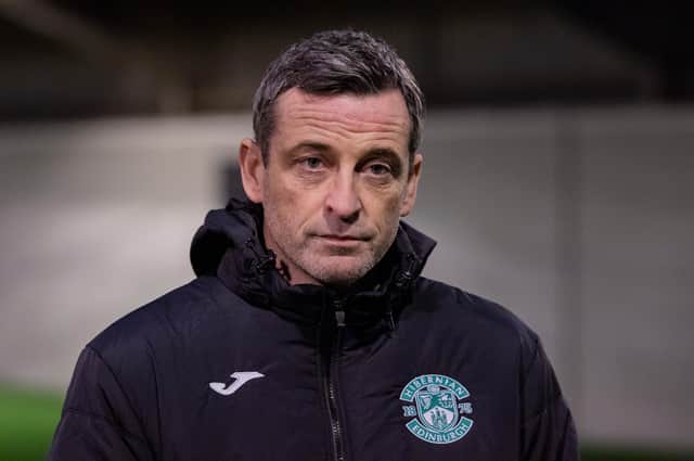 Jack Ross says Hibs decision to sack him felt like an "injustice" (Photo by Mark Scates / SNS Group)
