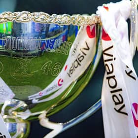Hibs and Aberdeen will contest the first Viaplay Cup semi-final at Hampden Park on Saturday.  (Photo by Alan Harvey / SNS Group)