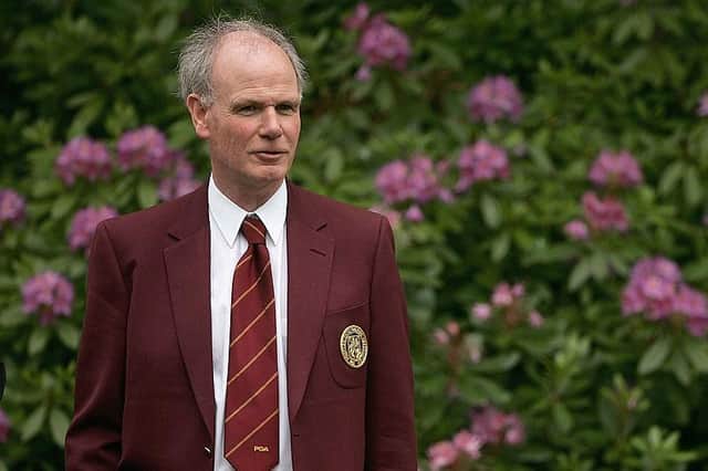 Sandy Jones started his association with The PGA when he was appointed as Scottish Region secretary in 1980. Picture: Andrew Redington/Getty Images.