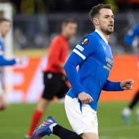 Rangers loanee Aaron Ramsey has experienced a slow burn to his time at Ibrox following his deadline day move from Juventus but it is far too early to dismiss his potential impact - even as former Celtic attacker Kris Commons has done so in his newspaper column. (Photo by Alan Harvey / SNS Group)