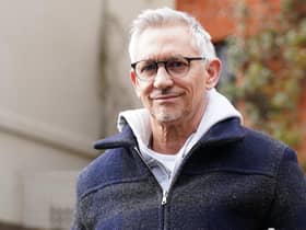 Gary Lineker, who will return to TV screens to present live coverage of the FA Cup quarter-final between Manchester City and Burnley on Saturday.