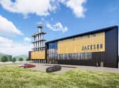 Architectural render by Michael Laird Architects of the proposed St Boswells distillery.