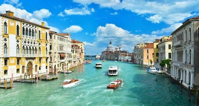 Venice is among the cities under lockdown.