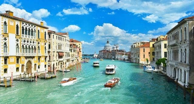 Venice is among the cities under lockdown.