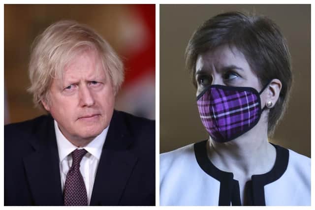 Boris Johnson and Nicola Sturgeon have taken different approaches to the Omicron wave of Covid-19