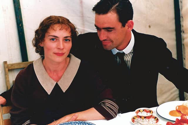 Saskia Reeves stars in Plotlands on BBC 1, 1997