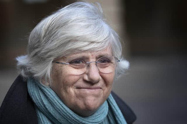 Former Catalan politician and University of St Andrews professor Clara Ponsati. Picture: Jane Barlow/PA Wire