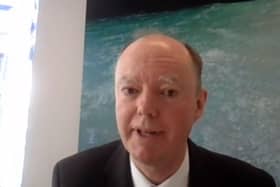 Professor Chris Whitty, Chief Medical Officer for England, has warned the UK faces another coronavirus “surge” this year.