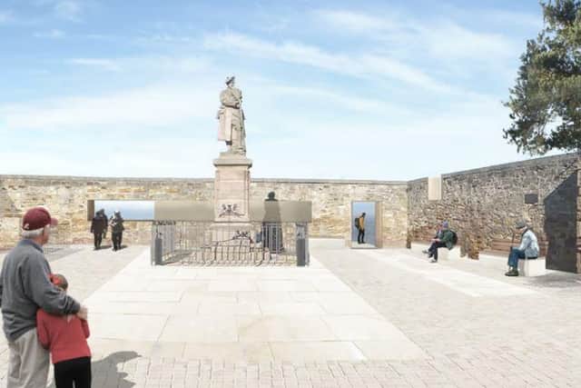 How the memorial could look