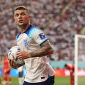 England defender Kieran Trippier was a star of the Three Lions' 6-2 win over Iran on Monday (Photo by Julian Finney/Getty Images)