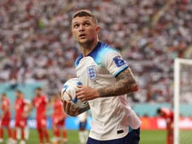 England defender Kieran Trippier was a star of the Three Lions' 6-2 win over Iran on Monday (Photo by Julian Finney/Getty Images)