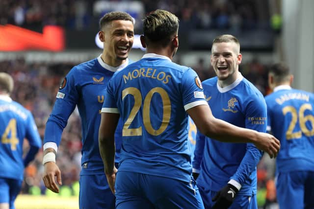 Ryan Kent and Alfredo Morelos are into the final year of their contracts. (Photo by Alan Harvey / SNS Group)