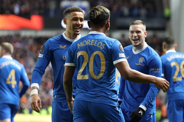 Ryan Kent and Alfredo Morelos are into the final year of their contracts. (Photo by Alan Harvey / SNS Group)