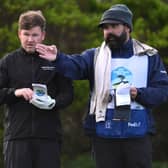 Paul O'Hara impressed his local caddie, Gabriel Arcoleo, with how he played on his PGA Tour debut. Orlando Ramirez/Getty Images.
