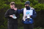 Paul O'Hara impressed his local caddie, Gabriel Arcoleo, with how he played on his PGA Tour debut. Orlando Ramirez/Getty Images.