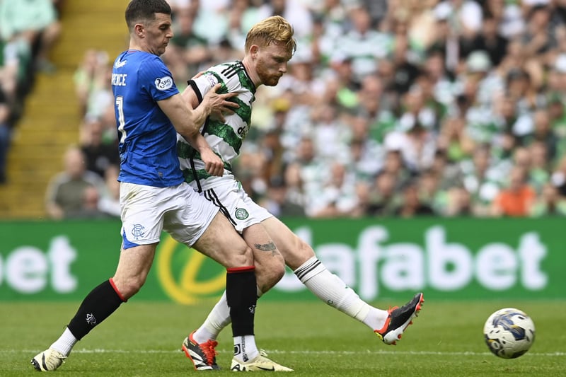 The Irish centre-half grew in stature as the match went on and as Rangers pressed for a leveller, he was the defender clearing and thwarting attacks. This match epitomised his growth as a player throughout this season. 8