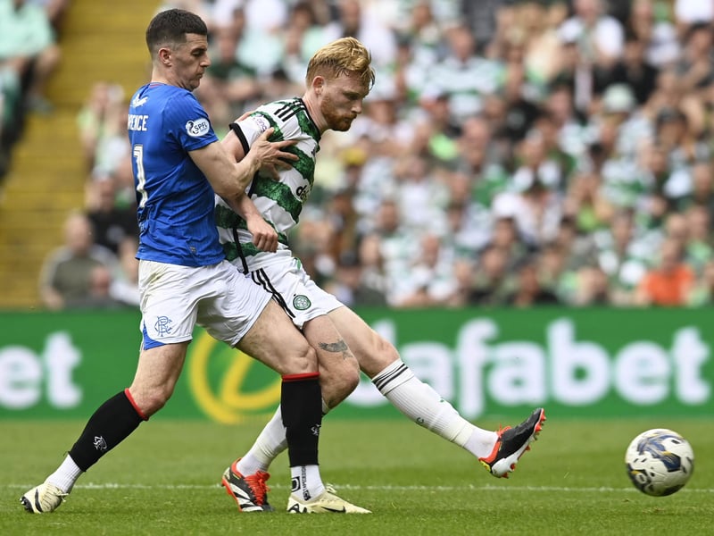 The Irish centre-half grew in stature as the match went on and as Rangers pressed for a leveller, he was the defender clearing and thwarting attacks. This match epitomised his growth as a player throughout this season. 8
