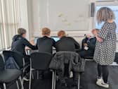 Each pupil was given a defined role in the project