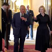 King Charles holds a meeting with Liz Truss and members of her Cabinet at Buckingham Palace (Picture: Jonathan Brady/WPA pool/Getty Images)