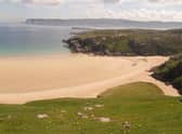 Ceannabeinne beach near Durness, which sits on the NC500 driving route. Campers have been blocked from the dunes and machair given damage to the ground given high numbers of overnight visitors at the beauty spot. PIC: Freizeit/CC.