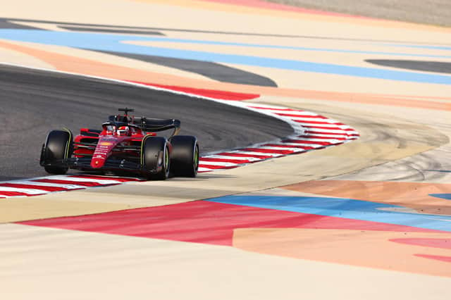 Pre-season testing has already taken place, with Charles Leclerc of Monaco driving the Ferrari F1-75 during Day Three of F1 Testing at Bahrain International Circuit on March 12th, ahead of Round 1 this weekend. Photo: Mark Thompson/Getty Images.
