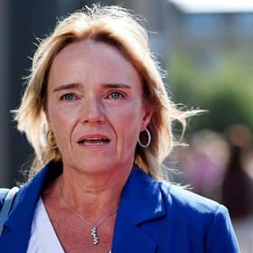 Nurse Sandie Peggie was suspended from her role by NHS Fife last year after complaining about sharing a changing room with transgender doctor Beth Upton (Picture: Jeff J Mitchell/Getty Images)