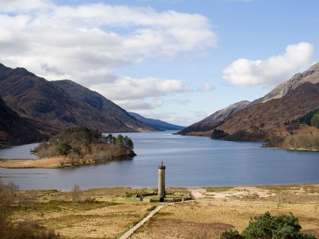 Occupying a stunning spot on the banks of Loch Shiel, the Glenfinnan Monument is also close to the Glenfinnan Viaduct of Harry Potter fame. This helped it attract 482,984 visitors in 2022 - up 36 per cent on 2021.