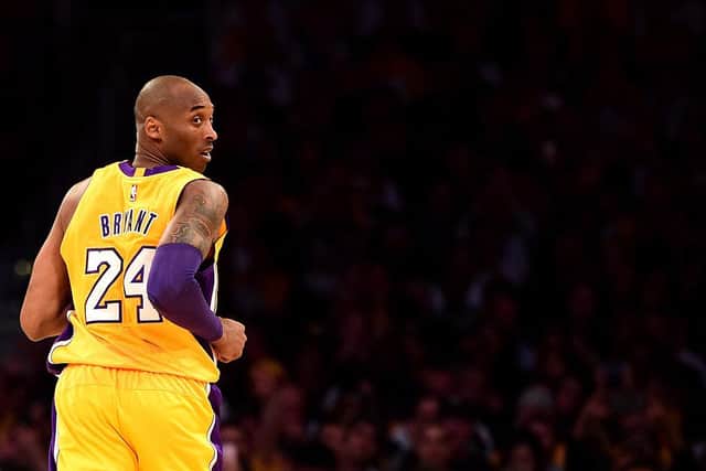 Kobe Bryant, pictured playing for the Los Angeles Lakers, tragically died a year ago. (Pic: Getty Images)