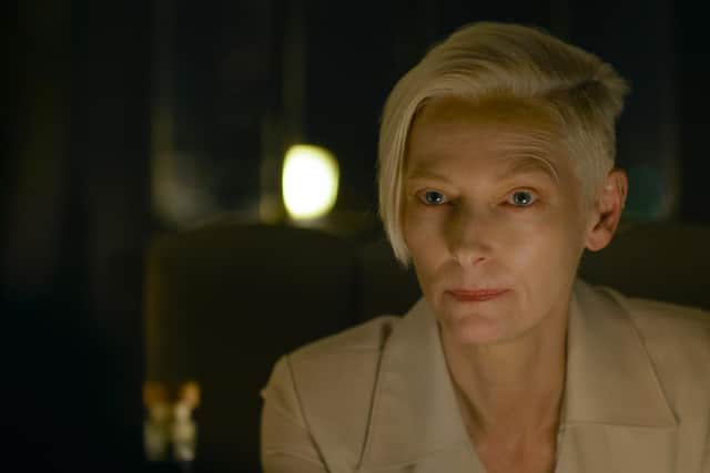 Tilda Swinton in The Killer PIC: Netflix ©2023