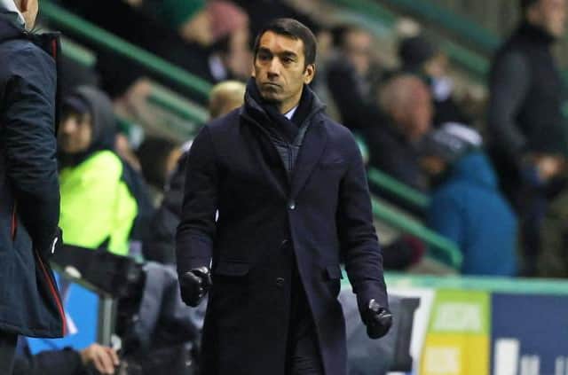 Rangers manager Giovanni van Bronckhorst is a supporter of moves to introduce VAR into Scottish football. (Photo by Craig Williamson / SNS Group)