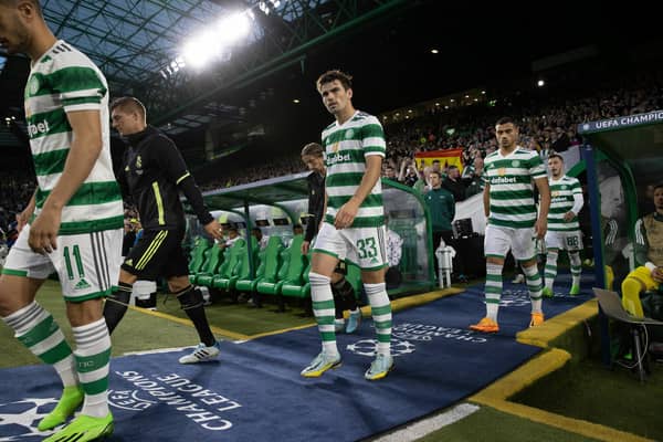 Matt O'Riley impressed against Real Madrid.  (Photo by Craig Williamson / SNS Group)