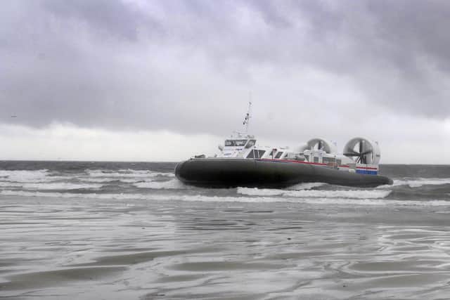 The hovercraft in 2007 which went from Kirkcaldy to Portobello (Pic: TSPL)